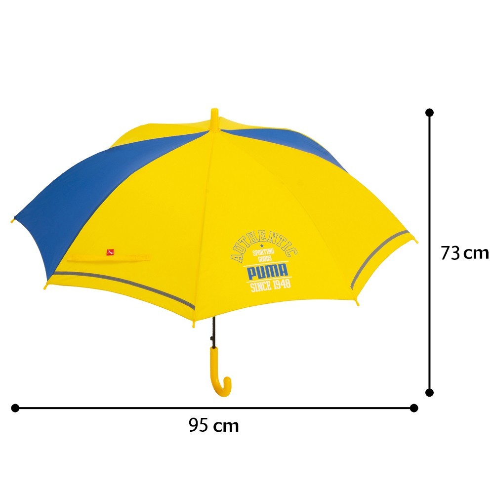 プーマ 子供用 耐風 反射テープ付 グラスファイバー骨 ジャンプ傘 イエロー 55cm×8R 小学校低学年〜小学校中学年向サイズ PP1155JPS  :pp1155jps:UMBEPLUS - 通販 - Yahoo!ショッピング