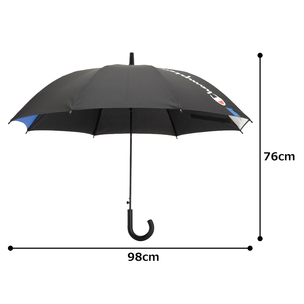チャンピオン 男児 耐風 1駒透明 ジャンプ傘 58cm×8R CHS47JP58 小学校中学年〜小学校高学年向  :chs47jp58:UMBEPLUS - 通販 - Yahoo!ショッピング