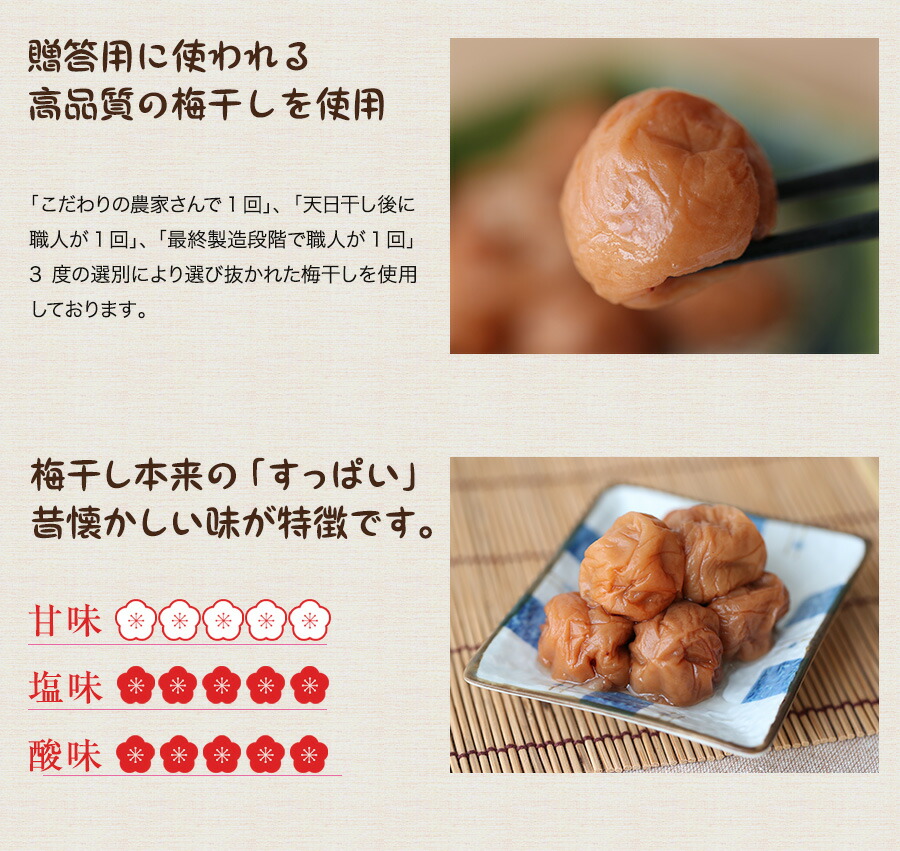 紀州産 種抜き白干し梅  無添加　無選別　中粒　10kg 入り　塩分約18% umeikou_zou-mutenka18-900