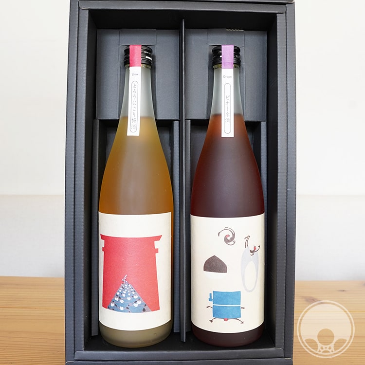 選べる果実酒セット むかしはなし（梅酒・ゆず酒 ・れもん酒・白桃酒