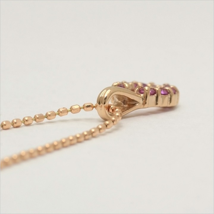 k18ピンクサファイアペンダントトップ　０.9ct k18ピンクサファイアペンダントトップ 0.9ct