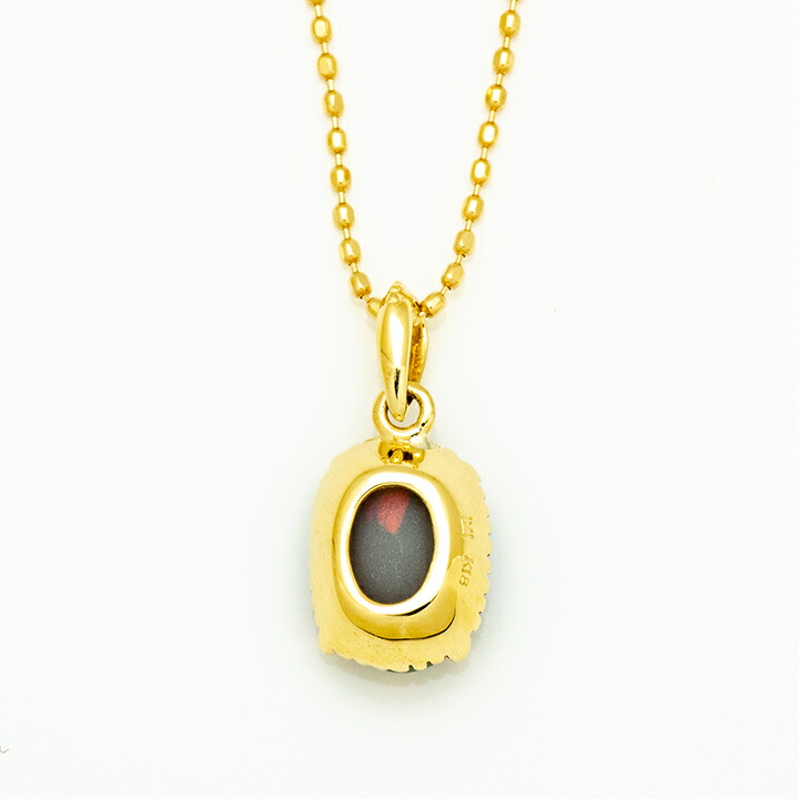 kyhm様お値下げ／プラチナ900／パールペンダントトップ ペンダントトップ ブラックオパール bagliore ネックレス PT900・K18