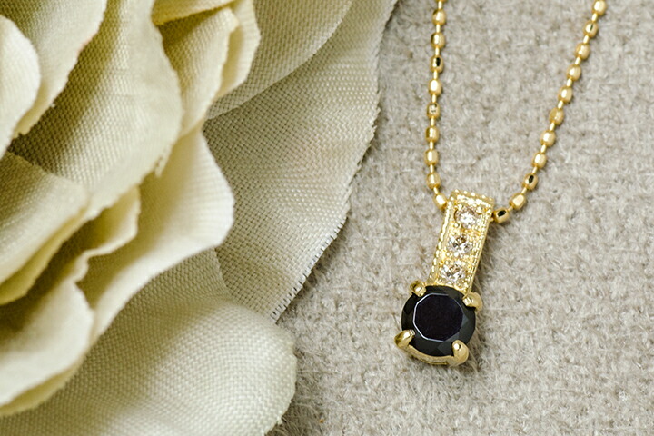 ペンダントトップ オニキス ダイヤモンド fiorito ネックレス PT900