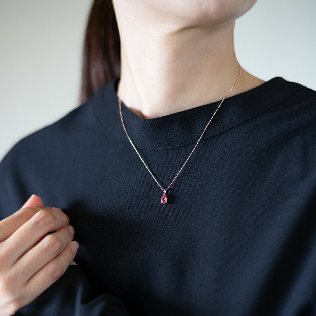 新作お試し価格2/12まで ペンダントトップ ピンクトルマリン PT900