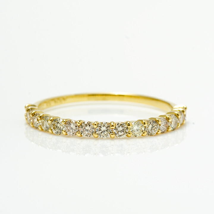 指輪 エタニティリング ダイヤモンド 0.5ct PT900・K18・K10選択可
