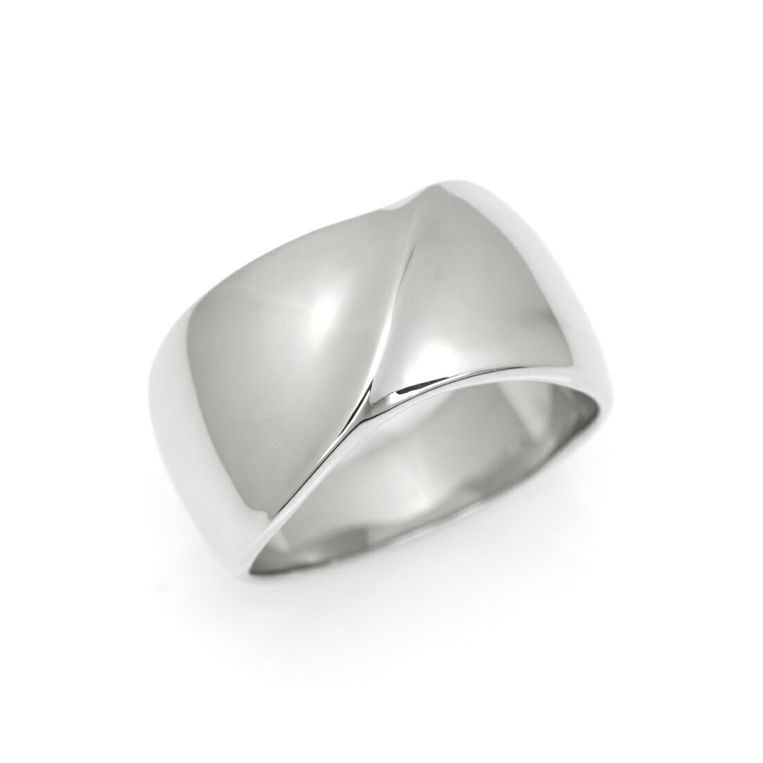 指輪 リング カーブ Sculpt Series 地金 メタル プラチナ900・K18・K10・SV925選択可 プラチナ ゴールド シルバー