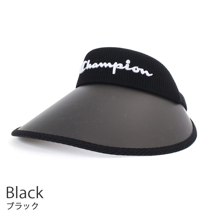 Champion チャンピオン サンバイザー 164-0019 : 帽子のDeux