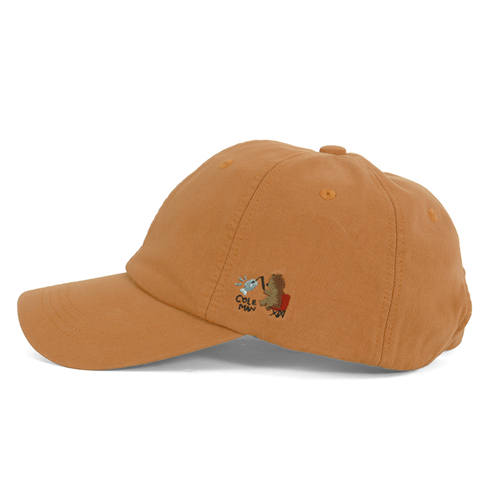 Coleman（コールマン） クマ刺しゅうツイルキャップ 181-0045 : 帽子の