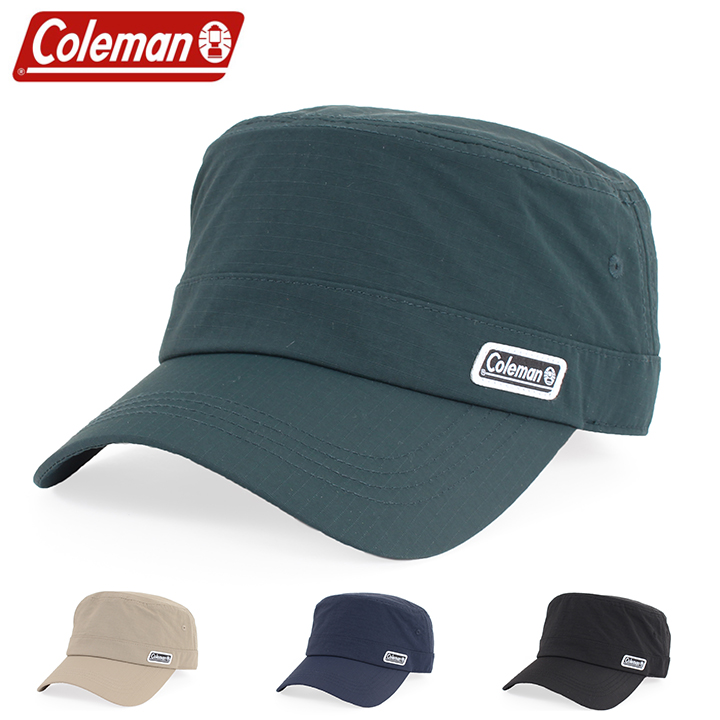 色: グリーン[コールマン] ワークキャップ 182-0053 Coleman（コールマン） リップストップワークキャップ 182-0053 : 帽子