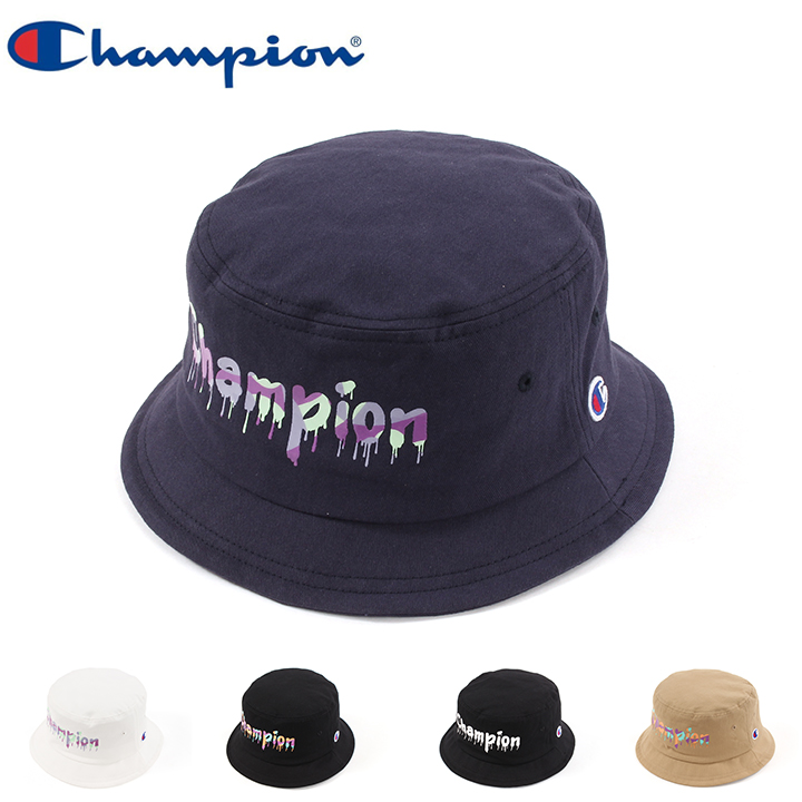 Champion チャンピオン ペイントロゴ バケットハット 187-0201｜unchapeau