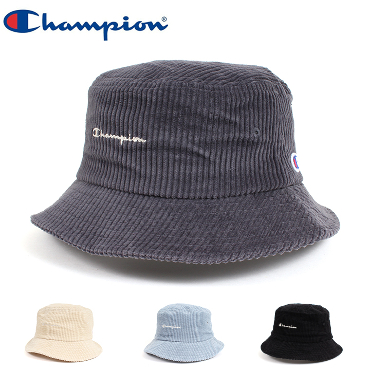 Champion チャンピオン ワイドコーデュロイバケットハット 387-0043