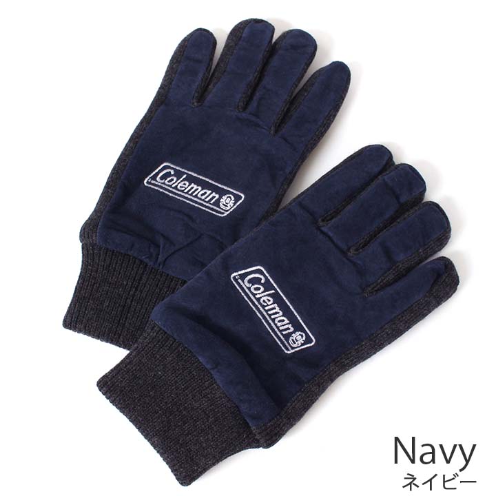 Coleman（コールマン） メンズ 手袋 スエードグローブ 686-1011 : 帽子