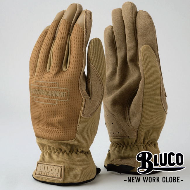 2022 BLUCO ブルコ ワークグローブ バイクグローブ 作業手袋 作業用グローブ ネコポス発送可｜under-throw