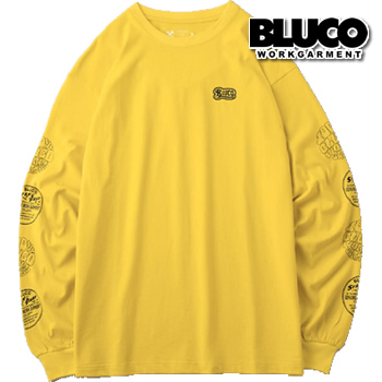 BLUCO ブルコ 長袖Tシャツ ロンT 141-12-002 PRINT L/S TEE -OLD...