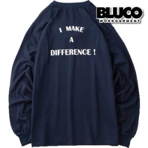 BLUCO ブルコ 長袖Tシャツ ロンT 141-12-003 PRINT L/S TEE -DIF...