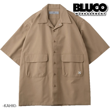 BLUCO ブルコ ワークシャツ ビッグポケット 143-21-002 BIG POCKET WOR...