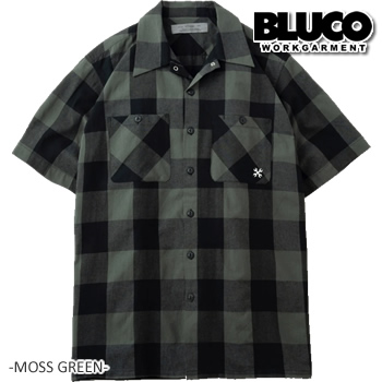 BLUCO ワークシャツ バッファローチェック 143-21-003 BAFFALO CHECK W...
