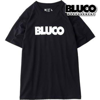 BLUCO ブルコ 半袖 Tシャツ 143-22-002 PRINT TEE -LOGO- BLUCO WORK GARMENT ブルコワークガーメント レターパックライト発送なら送料無料｜under-throw｜02