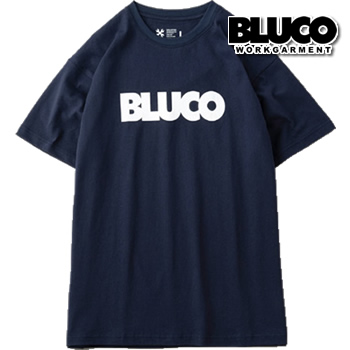 BLUCO ブルコ 半袖 Tシャツ 143-22-002 PRINT TEE -LOGO- BLUC...