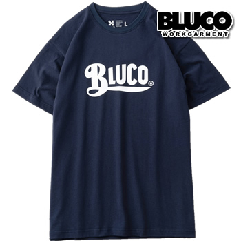 BLUCO ブルコ 半袖 Tシャツ 143-22-002 PRINT TEE -OLD LOGO- ...