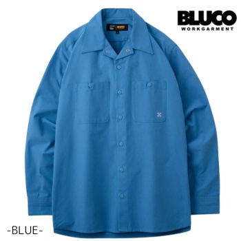 BLUCO（ブルコ） セール ワークシャツ メンズ 長袖 145-11-109