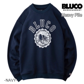 BLUCO（ブルコ） セール スウェットシャツ ヘビーパイル クルーネック 