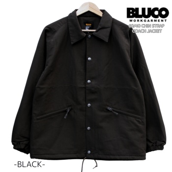 BLUCO ブルコ 60/40クロス コーチジャケット 151-31-041 60/40 CHIN STRAP COACH JACKET ナイロンジャケット 無地 通勤 通学 バイク 自転車 送料無料 | BLUCO | 01
