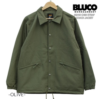 BLUCO ブルコ 60/40クロス コーチジャケット 151-31-041 60/40 CHIN STRAP COACH JACKET ナイロンジャケット 無地 通勤 通学 バイク 自転車 送料無料 | BLUCO | 05
