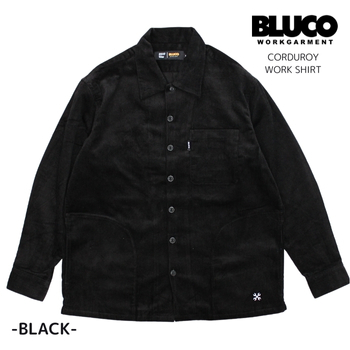 BLUCO（ブルコ） コーデュロイシャツ ワークシャツ メンズ 長袖シャツ