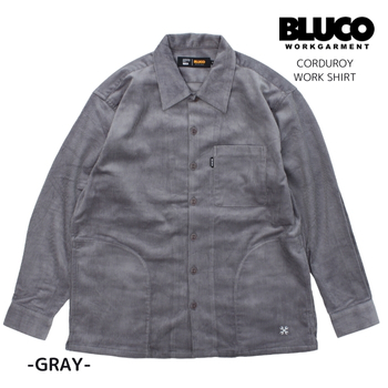 未使用 BLUCO Courduroy Work Shirt XL BLUCO（ブルコ） BLUCO WORK GARMENT コーデュロイ ワークシャツ
