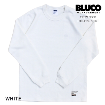 セール BLUCO ブルコ サーマルシャツ クルーネック ロンT メンズ CREW NECK THERMAL SHIRT 長袖Tシャツ | BLUCO | 05