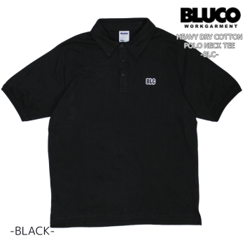 BLUCO（ブルコ） セール ポロネック 半袖Tシャツ メンズ POLO NECK TEE