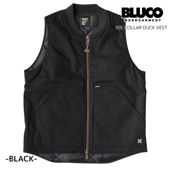 BLUCO（ブルコ） ワークベスト リブダックベスト メンズ 155-35-013