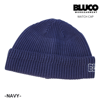 BLUCO/ブルコ　ワッチキャップ　ネイビー BLUCO | ワッチキャップ キャップ WORK Bluco（帽子｜バッグ・小物・ブランド雑貨）の通販