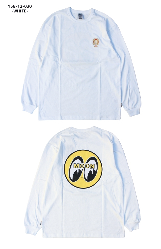 BLUCO（ブルコ） 長袖Tシャツ ロンT ドッグタウン ムーンアイズ 158-12
