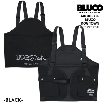 BLUCO（ブルコ） ユーティリティベスト ドッグタウン ムーンアイズ
