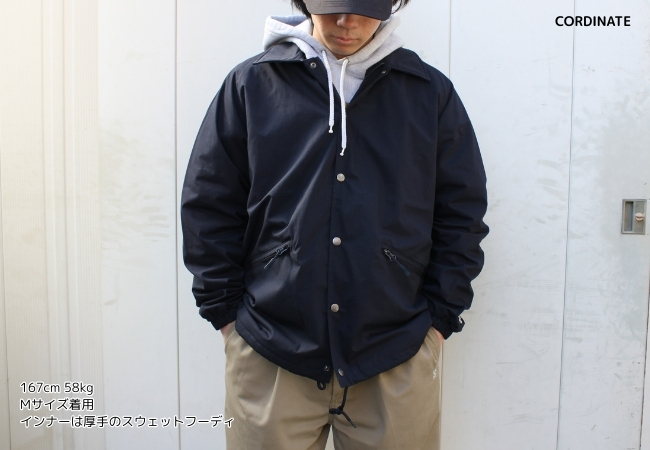 BLUCO（ブルコ） コーチジャケット CORDURA リップストップ 161-31-054