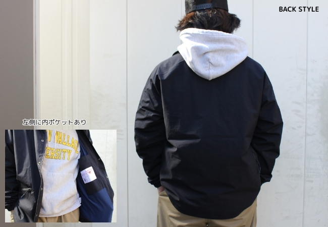 BLUCO（ブルコ） コーチジャケット CORDURA リップストップ 161-31-054