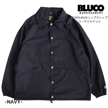 BLUCO（ブルコ） コーチジャケット CORDURA リップストップ 161-31-054