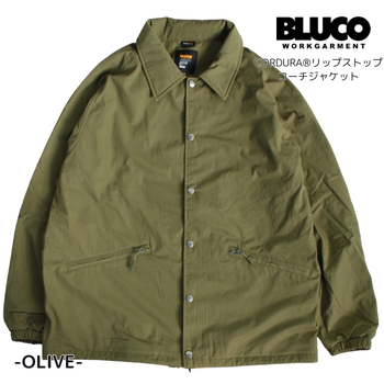 BLUCO（ブルコ） コーチジャケット CORDURA リップストップ 161-31-054