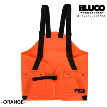 BLUCO（ブルコ） ユーティリティメッシュベスト 163-35-018 UTILITY
