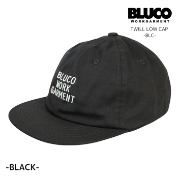 BLUCO（ブルコ） CAP ツイルローキャップ -BLC- 161-61-043 メンズ