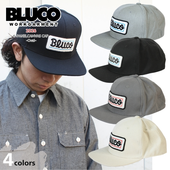 BLUCO（ブルコ） CAP 6パネルキャンバスキャップ -Novel- 161-61-044