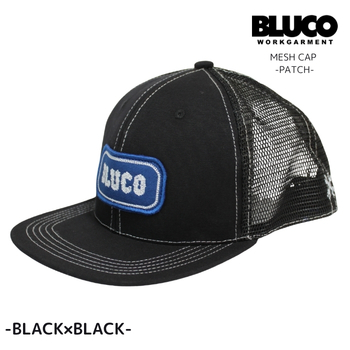 BLUCO（ブルコ） CAP メッシュキャップ メンズ -PATCH- 163-61-049