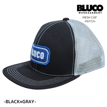 BLUCO（ブルコ） CAP メッシュキャップ メンズ -PATCH- 163-61-049