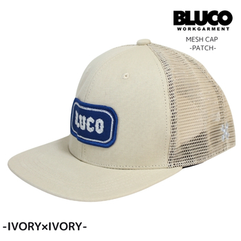 BLUCO（ブルコ） CAP メッシュキャップ メンズ -PATCH- 163-61-049