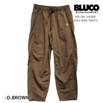 BLUCO ブルコ ナイロンタッサーイージーワイドパンツ 165-41-059 イージーパンツ ナイロンパンツ 夏パンツ メンズ  送料無料 | BLUCO | 03