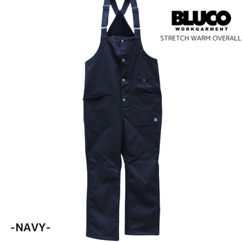 BLUCO つなぎ ワークウエア 半袖つなぎ サロペット バイカー bluco