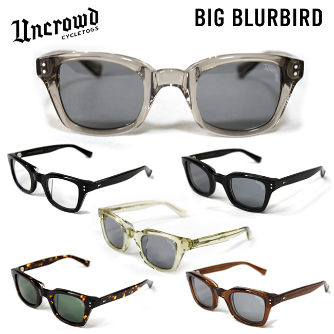 全5色【UNCROWD/アンクラウド】 「Biker Shade”BLUE BIRD