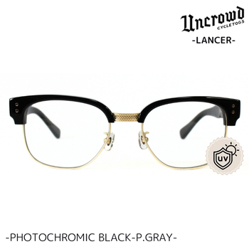 2026入荷 UNCROWD アンクラウド 調光サングラス LANCER PHOTOCHROMIC ランサー 263-63-042 日本製 メンズ UVカット バイカーシェード バイク | UNCROWD CYCLETOGS | 01
